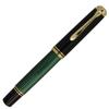 Pelikan M400 Green Stripe Fountain EF Extra Fine Officially Imported Souverän Pen, Nib,