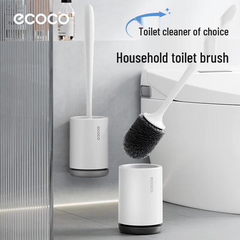 ecoco Wall-Mounted Round Toilet Brush
