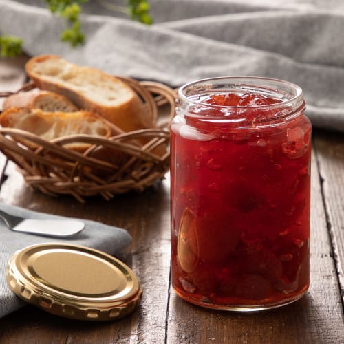 Toyo Sasaki Glass Convenient Bottle, 372ml, Made In Japan, Large Glass Storage Bottle, HW-517-A-JAN