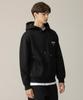 Uni Brushed Terry Oversized Hoodie Black Lxts7103