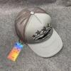 Corteiz 5 starz alcatraz trucker american trucker hat fashionable brand embroidered sun protection card