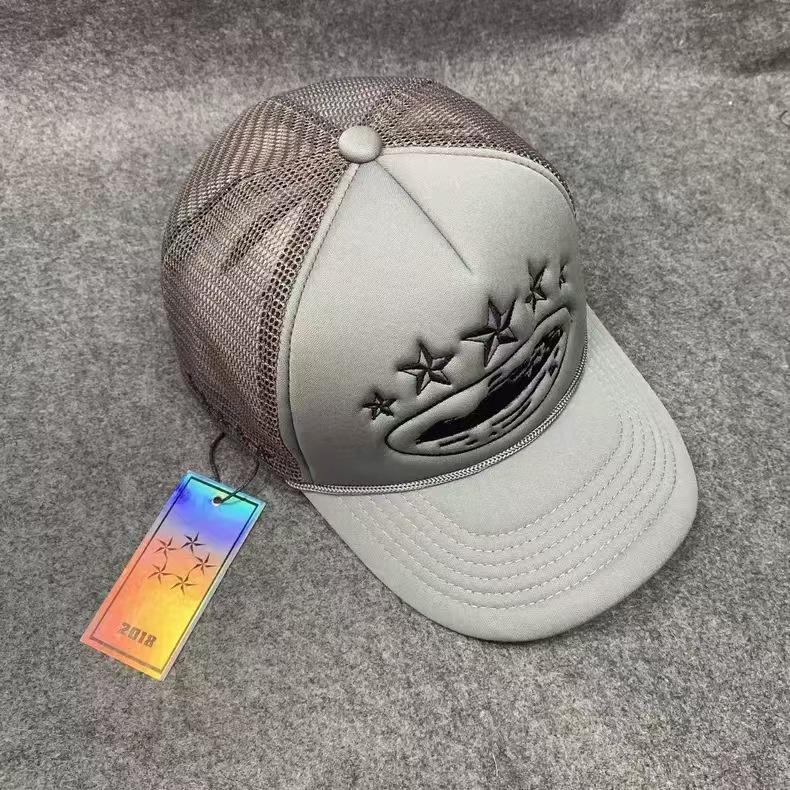 Corteiz 5 starz alcatraz trucker american trucker hat fashionable brand embroidered sun protection card