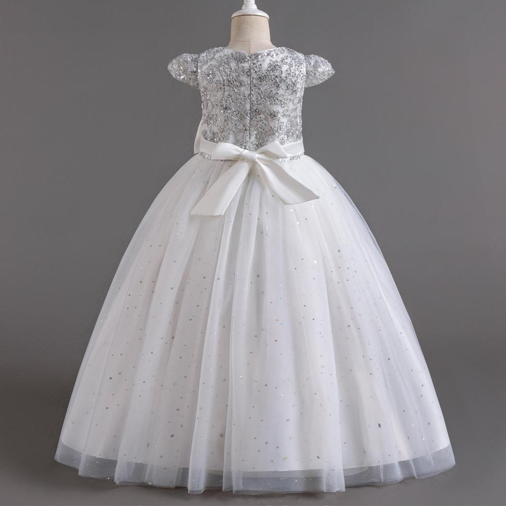 Rochie elegantă pentru fete adolescente, dantelă, prințesă, concurs de petrecere de ziua de naștere, prima împărtășanie, domnișoare de onoare, rochii de fete cu flori pentru nuntă