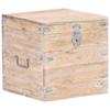 Storage Chest 40x40x40 cm Solid Acacia Wood
