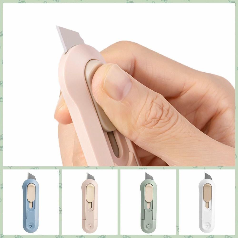

Plastics Mini Utility Knife Portable Art Knife Paper Cutter Office
