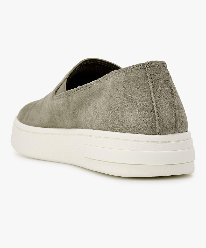 Armani Exchange Men'S Suede Platform Banding Slip-Ons _Olive_A416175008