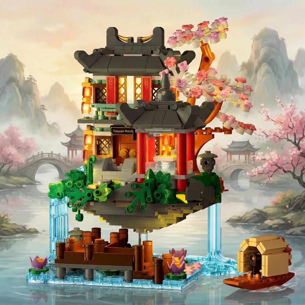 Fresh-From-Factory High-Standard Ancient Chinese Mythology Construction Premium-Quality Building-Bricks High-Standard  Premium-Quality