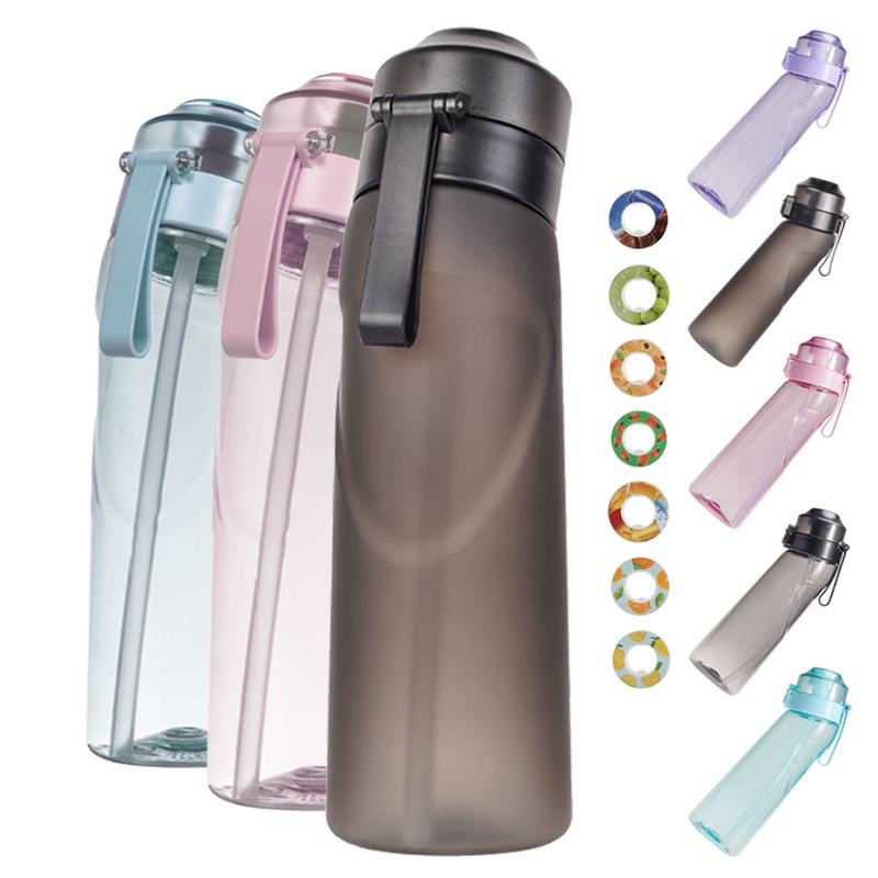 Scented Tritan Straw Water Cup: Creative, Fun, High-End Sports & Fruit-Infused Drinkware