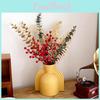 Fortune Diy Bucket Set With Artificial Lucky Fruit And Golden Leaves For Home Decor