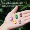 6/1pcs Cute Animal Ornament Car Center Console Display Screen Ornament Car Rearview Mirror Bike Little Turtle Cute Pendant Doll