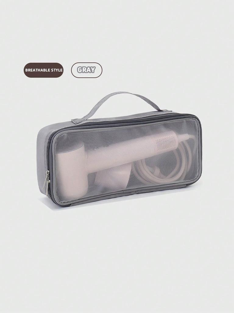 1PC Hair Dryer Storage Bag High Quality Oxford Cloth Hair Dryer Storage Bag Portable High-capacity Simple Travel Supplies Toilet