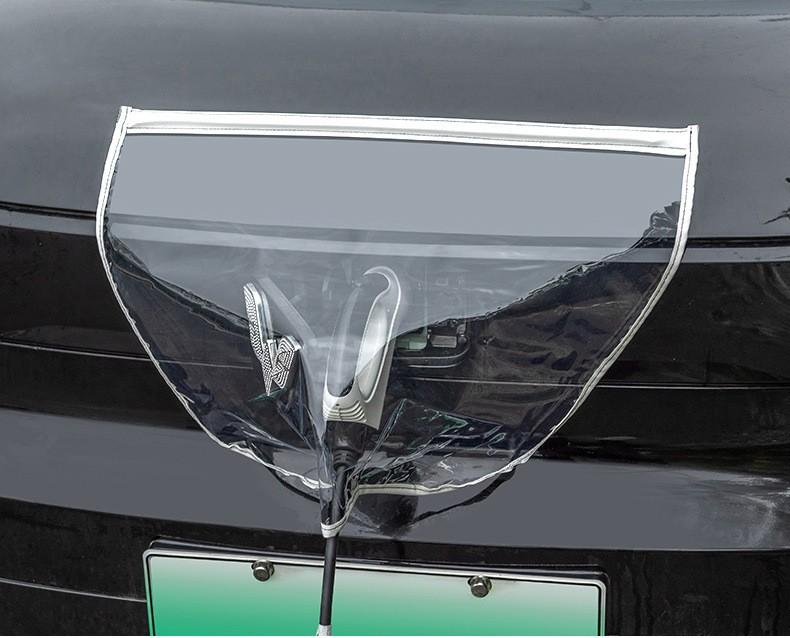 Electric Vehicle Charger Port Cover Universal Outdoor Rainproof Dustproof Magnetic Fixed Covers Car Charging Gun Anti-Snow Cover