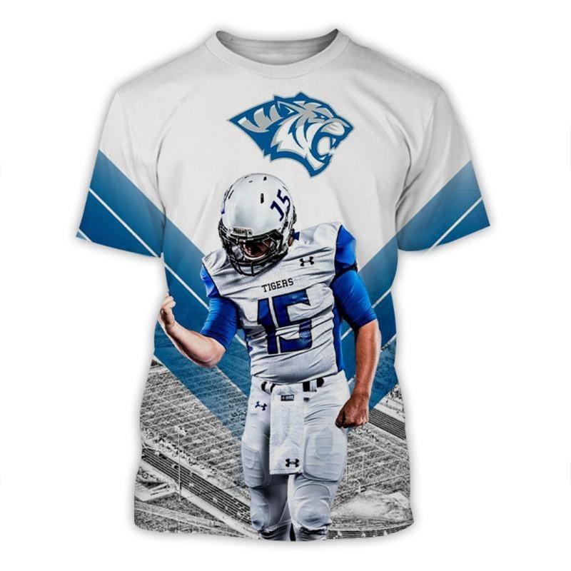 Fashion Jamaica Flag Graphic Football T Shirts For Men Summer Trend 3D National Emblem Printed T-shirts Casual Tees