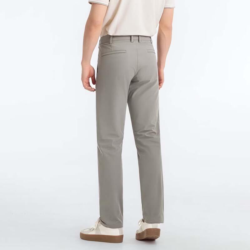 SNOWFLYING Men's Cool-Feel Light Business Casual Pants