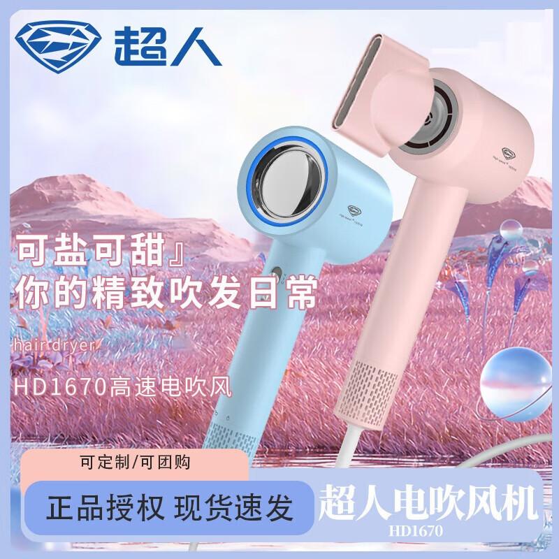 

SID HD1670 High-Speed Negative Ion Hair Dryer