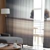Baum-Grasland-Vorhänge für Wohnzimmer, Schlafzimmer, Tüll-Vorhang für Küche, Voile-Vorhang, Blindpaneele