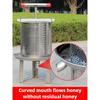 Small Honey Press Machine Household Food Grade Stainless Steel Honey Press Portable Honey Extractor