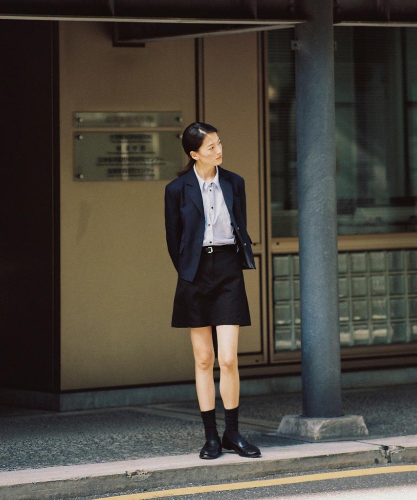 Yulago City Cotton Mini Skirt
