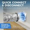 Quick Connection Magnetic Dryer Vents Kit Flexible Magnetic Vent Kit  Ventilation Duct