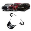 A03E-3Pcs Car Carbon Fiber Steering Wheel Panel Cover Trim For Toyota Veloz Avanza/Perodua Alza