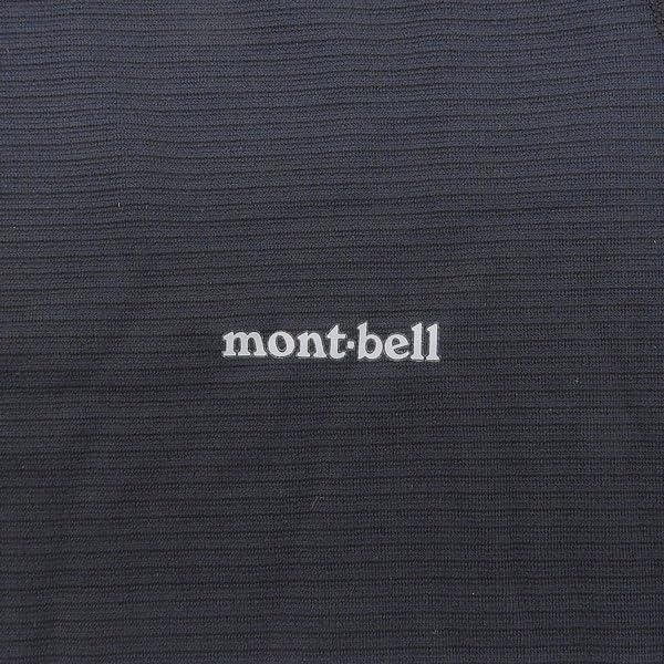 Geoline Round Neck Shirt 1107704 [Montbell] Men's M.W. (Black (BK)/M)