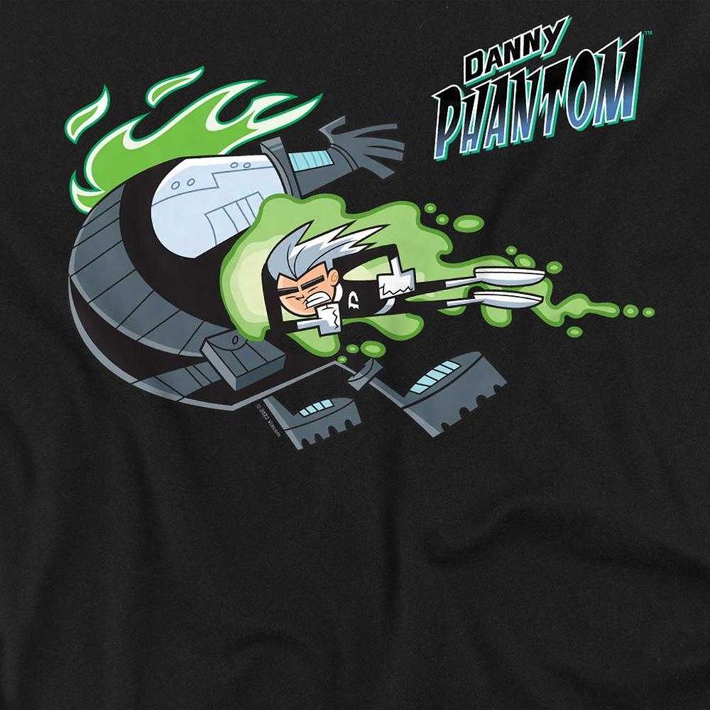 Danny Phantom Unisex Adult Fights With Skulker T-Shirt