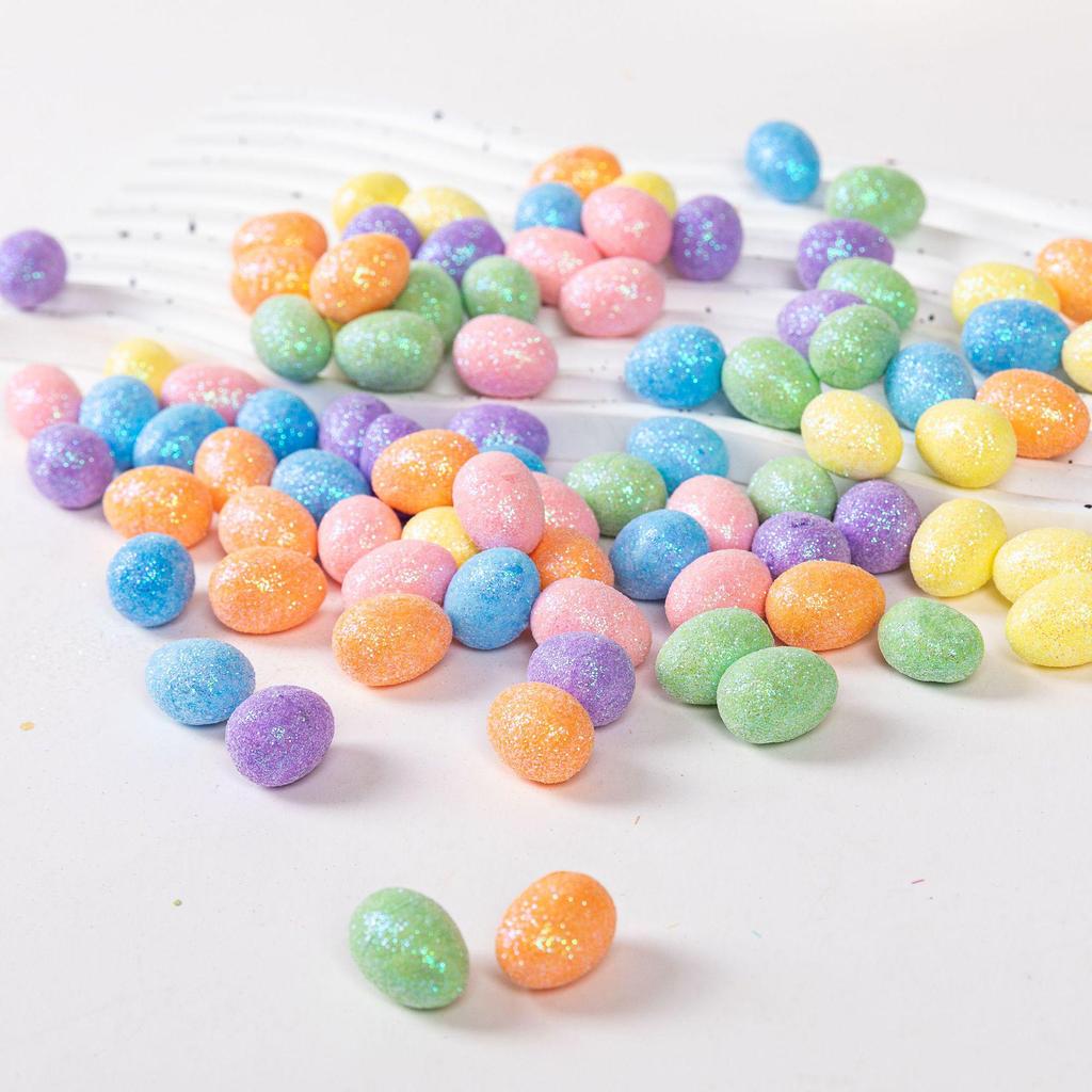 W magazynie: Kolorowe Piankowe Jajka Wielkanocne 3x4cm do Świątecznej Dekoracji