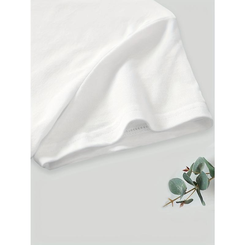 European Size  Pattern Printed Casual Round Neck Short Sleeve T-shirt Summer New Women's Wear