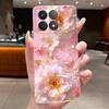 Phone Case For Poco F6 Pro Redmi K70 Pro K70E Case Aesthetic Shell Luxury Fashion Butterfly Flowers Soft TPU Back Clear Cover