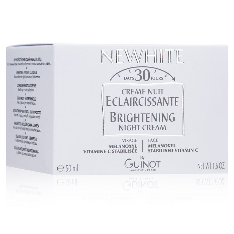 Night Brightening Cream Creme Nuit Eclaircissante Guinot 50 Ml