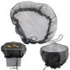 1/2pcs with Drawcord Gardening Tools Catchment Net Filter Screen Protective Cover Rain Barrel Cover