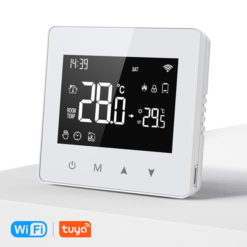 WiFi Thermostat Compatible with Alexa Google Home Alice for Tuya APP Smart Home Thermoregulator for Electric Heating Boiler