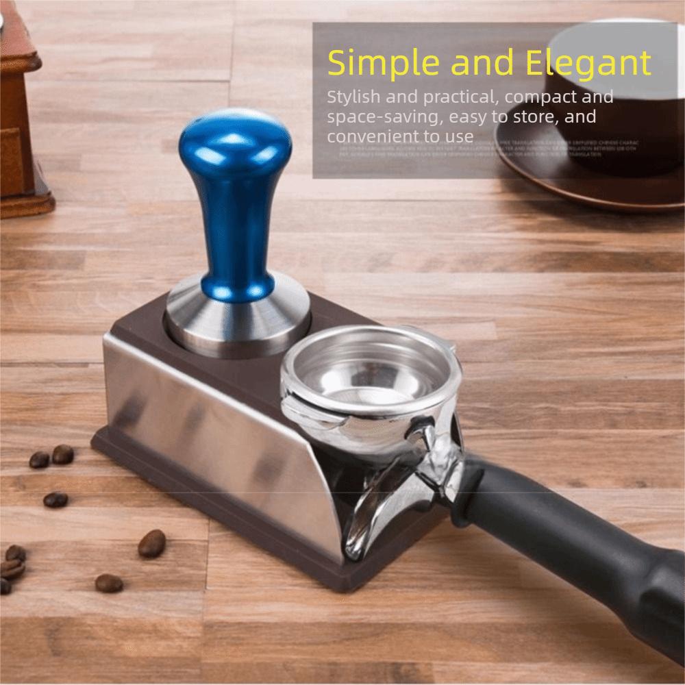 Silicone Bottom Coffee Tamper Station Barista Tools Storage Base  Coffee Tool Storage