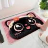 Soft Cat Pattern Floor Mat Non-Slip Animal Area Rug Trendy Bedside Carpet  Home Decor