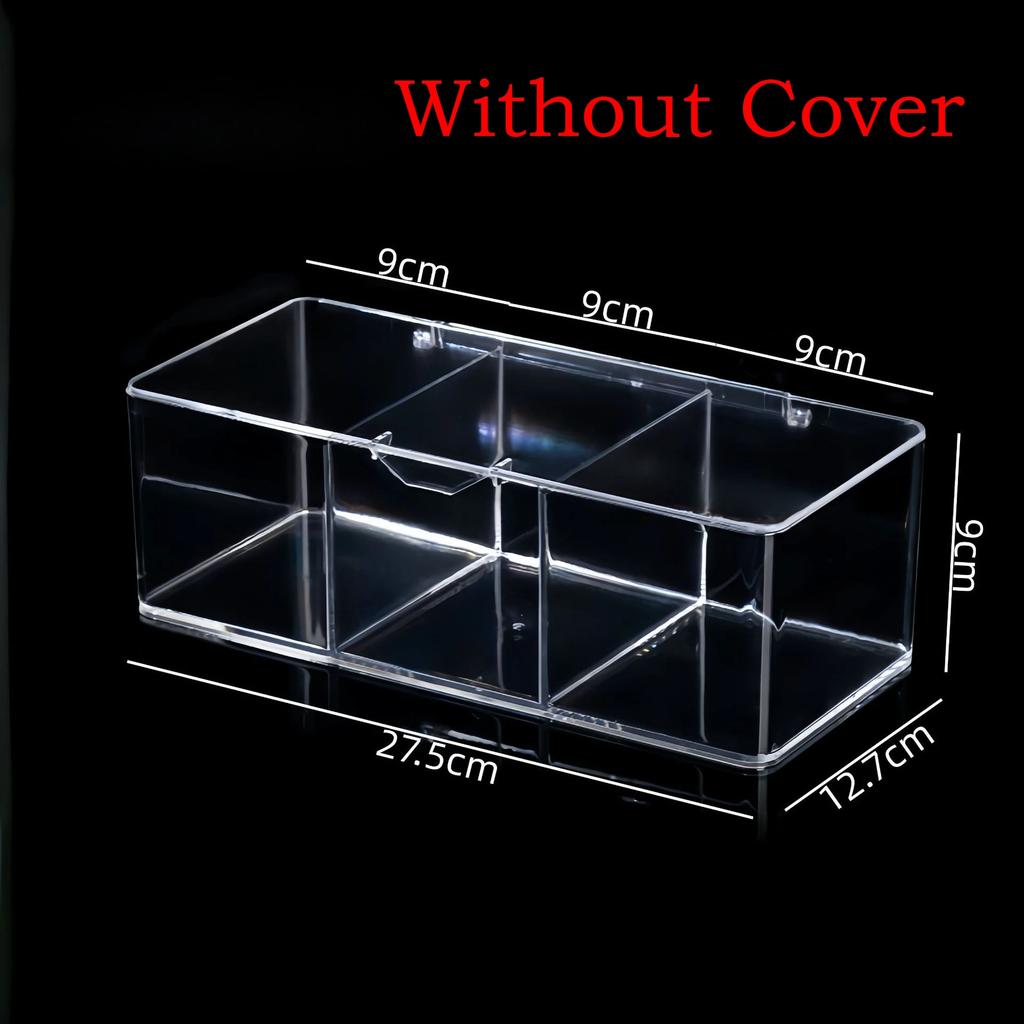 1-10Pcs Transparent Badge Acrylic Storage Box/Rack Dust Protection Storage Box Peripheral Badge Storage Collection Protection