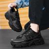 Men's shoes spring and summer new versatile sports casual running height increase youth mesh dad shoes