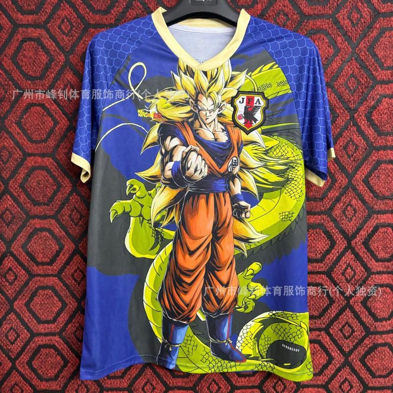 Anime Football Jersey Short Sleeve Cartoon Sports Shirt Fans Adults