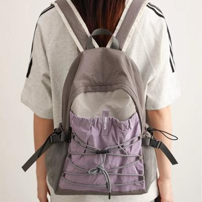Minimalistischer Damenrucksack, Schultasche für Studenten, Outdoor-Sport-Wander- und Kurztrip-Reisetasche