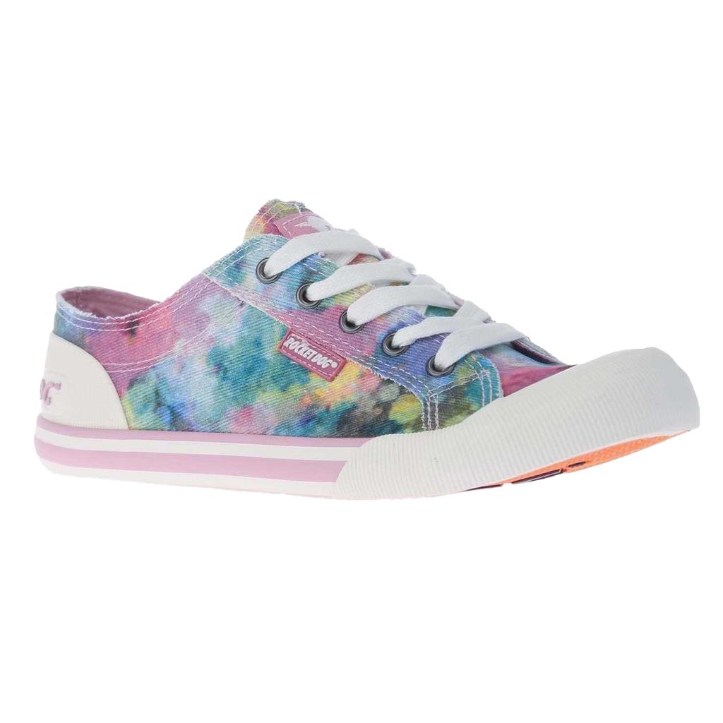 Rocket Dog Womens/Ladies Jazzin Candy Tie Dye Trainers