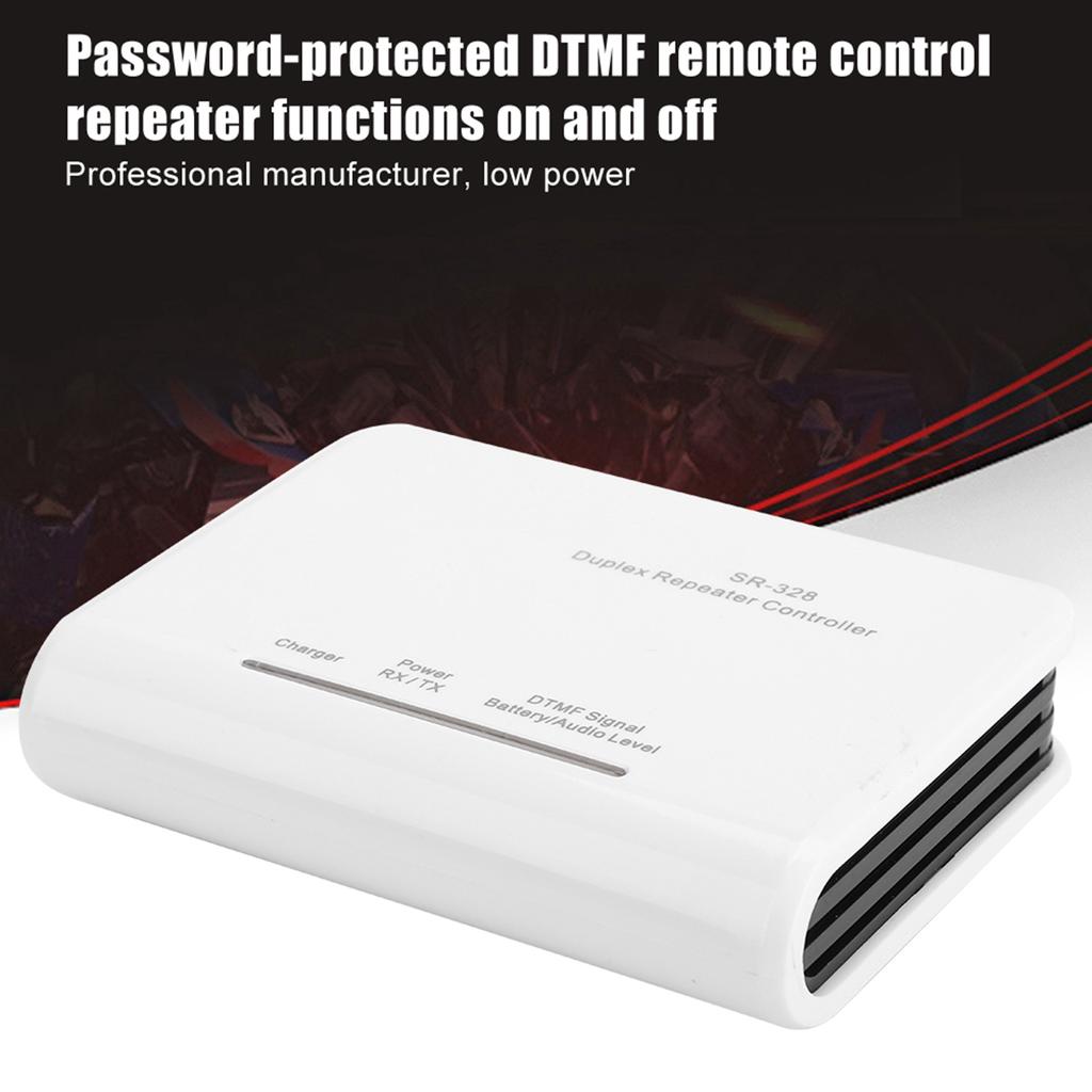 SR-328 ABS Duplex Car Repeater Controller Two Way Signal Amplifier with Cable