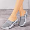 Slip-on Damen Hausschuhe Dicke Unterseite Luftkissen Hohl Mesh Atmungsaktive Hausschuhe Frau