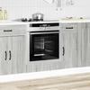 VidaXL Oven Cabinet Kalmar Sonoma Grey Engineered Wood 853523