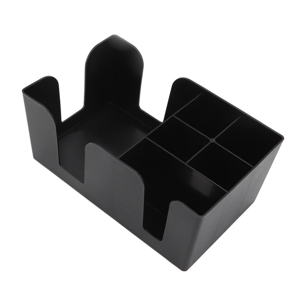 Coffee Station Organizer Multifunction Classification ABS Upright Coffee Condiment Organizer with 6