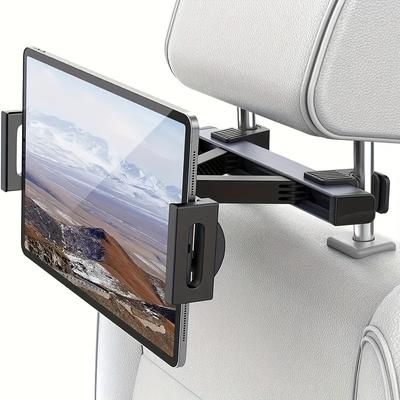360 ° drehbarer multifunktionaler Tablet-Halter für den Rücksitz des Autos, heißer einziehbarer Handyhalter für das hintere Kissen