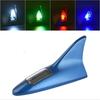 STONEGO Car Decorative Lights Solar Shark Fin Antenna Roof Tail Modified Lights Rear-end LED Flash Lights