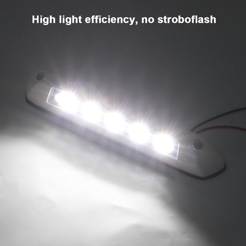LED Awning Porch Light RV Van Trailer Exterior Lamp 12V/24V Caravan Interior Wall Lamps