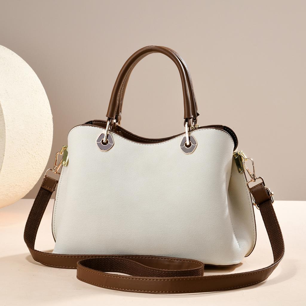 Vintage National Embroidery Ladies Handbag, High-End Spacious Multiway Bag As Holiday Present For Mothers