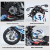 1/9 Scale BMW M1000RR S1000RR Racing Alloy Metal Diecast Motorcycle Model Simulation Hobby Collectible Vehicle Model Birthday Gift Boy
