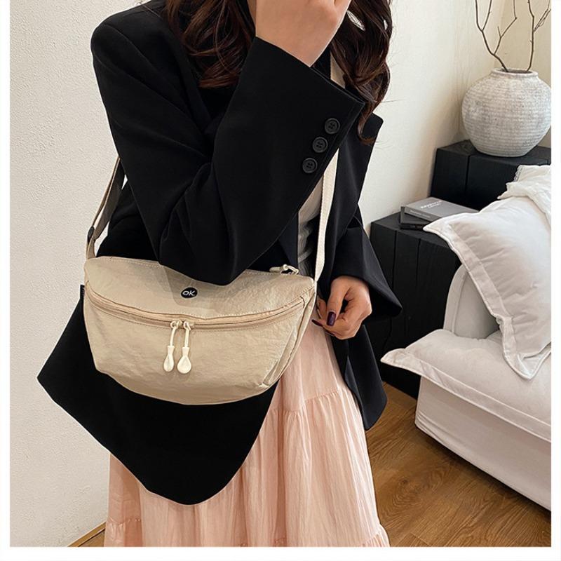 High-end Single-shoulder Cloth Bag, Niche and Versatile Crossbody Bag for Women