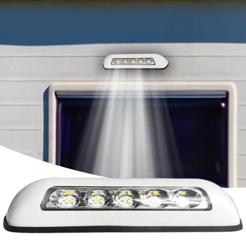 RV Porch Light LED Canopy LED Lights RV Exterior Light Patio Accessories LED Replacement Light for Trailers Bus Trucks Marine